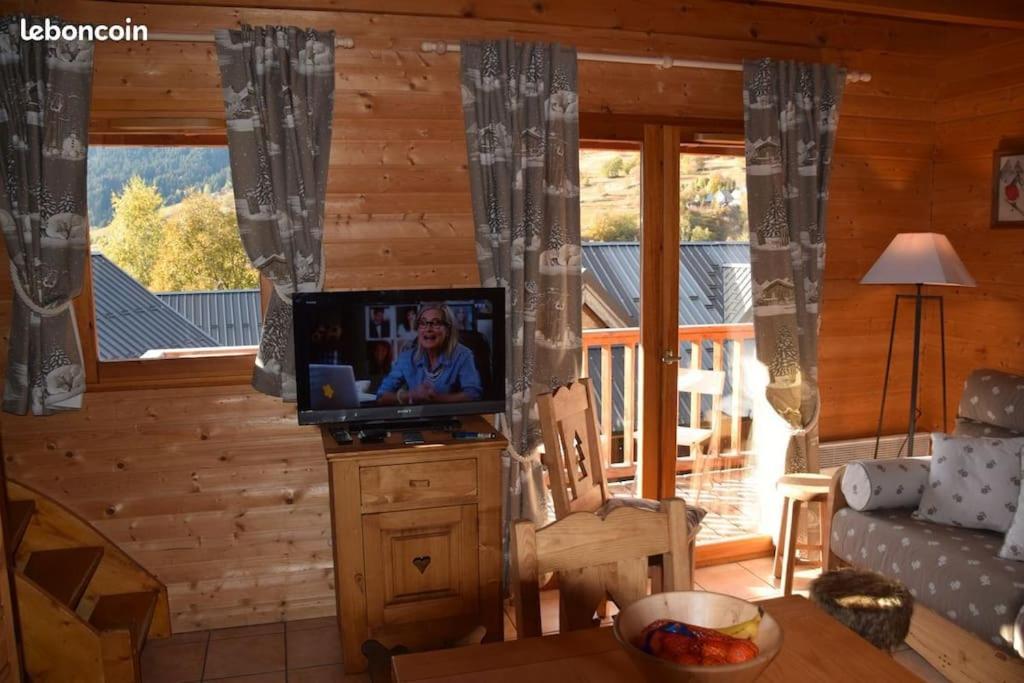 Saint Francois Longchamps Loc A La Montagne Avec Piscine Ete Hiver Vg23 Esterno foto